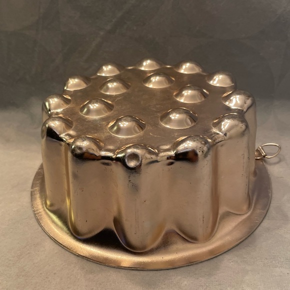 Vintage 1960s Copper Jello Mold/mould - Picture 2 of 5